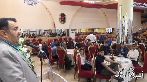 قدمنان فرماندار کردکوی : ورزشکاران مبلغان اصلی فرهنگ اصیل ایرانی و اسلامی در جهان هستند.