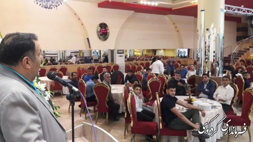 قدمنان فرماندار کردکوی : ورزشکاران مبلغان اصلی فرهنگ اصیل ایرانی و اسلامی در جهان هستند.