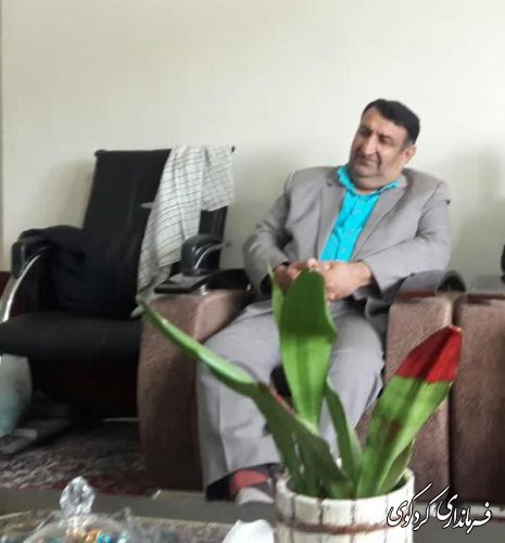 دیدار فرماندار کردکوی با امام جمعه شهر