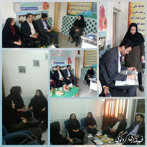 دیدار با خانواده دو مددجوی تحت پوشش تشکلها