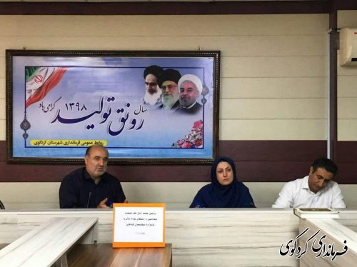 شناسایی ظرفیت ها حوزه صنعت شهرستان برای ورود بانوان به این حوزه ضروری است.