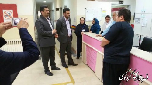 بازدید سرزده از بیمارستان فوق تخصصی امیرالمومنین شهر کردکوی