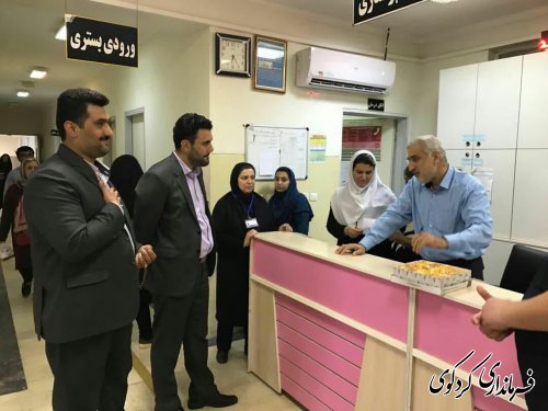 بازدید سرزده از بیمارستان فوق تخصصی امیرالمومنین شهر کردکوی