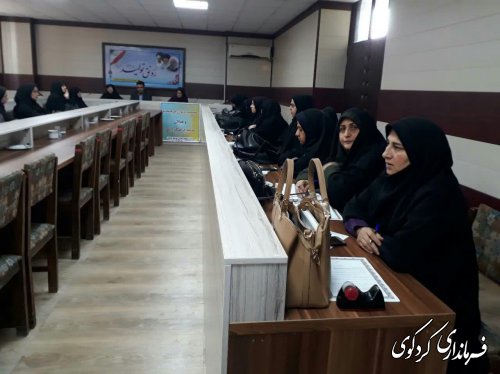 نشست فصلی بانوان فرهیخته و مشاورین امور بانوان  دستگاه های اجرایی شهرستان کردکوی برگزارشد
