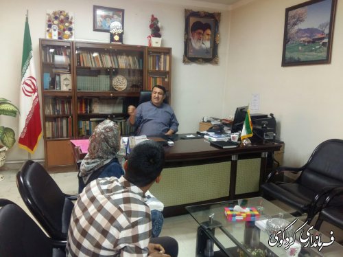 تعدادی از شهروندان بصورت جداگانه با ابراهیم قدمنان فرماندار کردکوی دیدار و گفتگو کردند