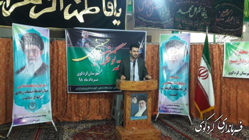 مسابقات نوگلان حسینی ویژه انتخابیه مسابقات استانی در کردکوی برگزارشد