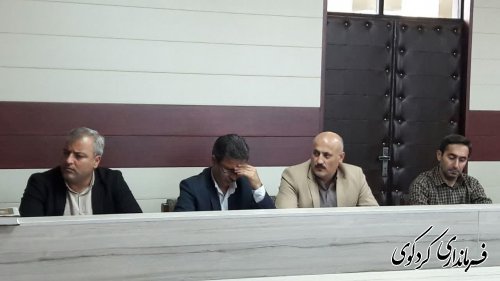 سومین جلسه انجمن کتابخانه عمومی شهرستان کردکوی در سالن اجتماعات فرمانداری برگزار شد