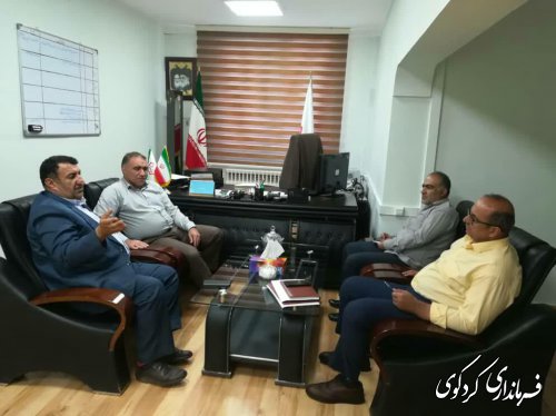 تاکید فرماندارکردکوی بر ضرورت لایروبی روخانه قره سو و باز سازی و بهسازی پل قره تپه و نیازآباد شهرستان از مدیران استانی  