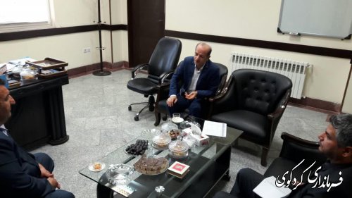 تاکید فرماندارکردکوی بر ضرورت لایروبی روخانه قره سو و باز سازی و بهسازی پل قره تپه و نیازآباد شهرستان از مدیران استانی  