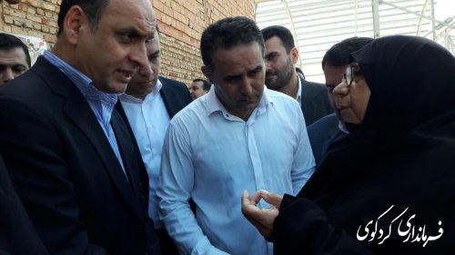 شرکت دکتر حق شناس استاندار گلستان در جشن بزرگ غدیر ( روستای النگ) کردکوی