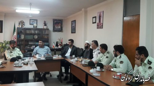 دیدار مدیران دستگاههای اجرایی با فرماندار و تبریک هفته دولت 