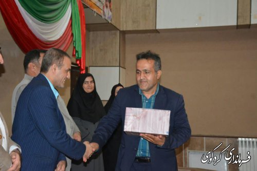 همایش بزرگداشت شهید رجایی وباهنر (هفته دولت و روز کارمند )در کردکوی برگزار شد 