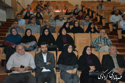 همایش بزرگداشت شهید رجایی وباهنر (هفته دولت و روز کارمند )در کردکوی برگزار شد 