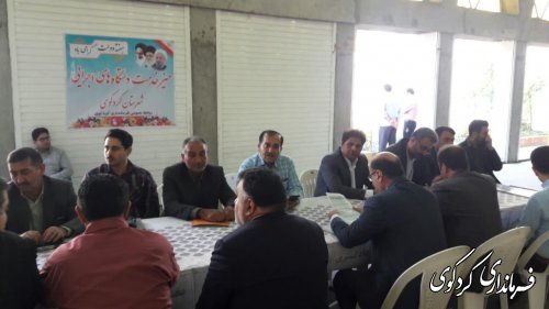پاسخگو بودن ادارات در همه عرصه ها یک اصل و از اولویت های مجموعه مدیریت شهرستان است.  
