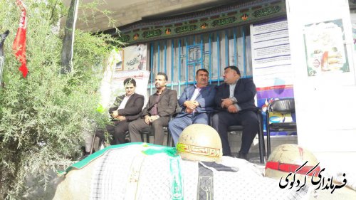 با حضور قدمنان فرماندار کردکوی زنگ مهر در مدارس شهرستان کردکوی به صدا در آمد.