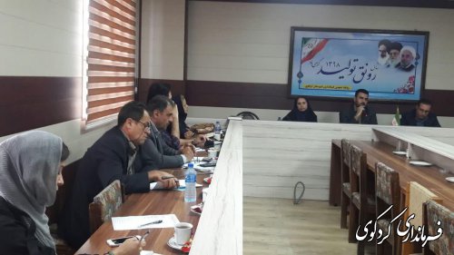 نخستین نشست هیات اندیشه ورز شهرستان کردکوی با موضوع همفکری در خصوص تغییر چهره شهر