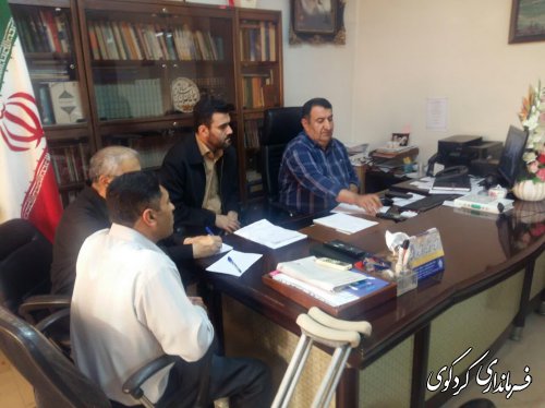 شرکت قدمنان فرماندار کردکوی در ویدئو کنفرانس همایش سراسری اقامه نماز