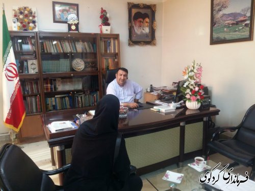  تعدادی از شهروندان سطح شهر و روستاهای شهرستان با فرماندار کردکوی دیدار کردند
