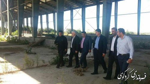  فرماندار کردکوی با تفاق مدیرکل صمت و تغدادی سرمایه گذار از کارخانه تولید نئوپان شهرستان بازدید کردند.