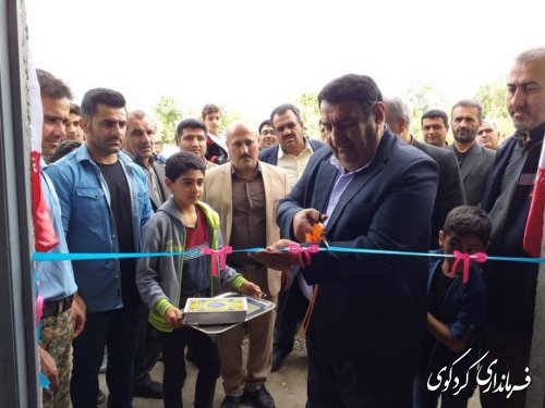 با حضور فرماندار و مسئولان شهرستان: بهره برداری از نخستین آکادمی کشتی در روستای سرکلاته کردکوی .