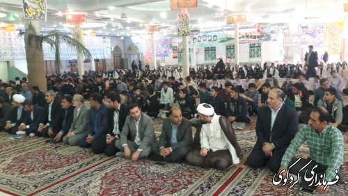 فرماندار کردکوی در دومین اجلاسیه نماز کردکوی: نماز سرچشمه زلال رسیدن به خداوند است.