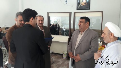 بهره برداری از دومین دفتر الکترونیکی قضایی در شهرستان با حضور قدمنان فرماندار کردکوی 