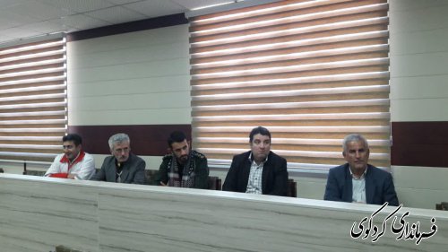 ششمین جلسه کارگروه اجتماعی و فرهنگی شهرستان برگزارشد