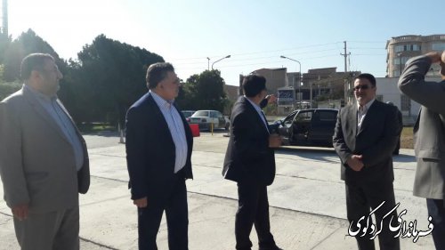 بازدید  مهندس علی متانت مدیرکل فرودگاههای استان از  پد هلی کوپتری اورژانس بیمارستان فوق تخصصی جراحی قلب گلستان.