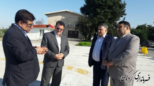 بازدید  مهندس علی متانت مدیرکل فرودگاههای استان از  پد هلی کوپتری اورژانس بیمارستان فوق تخصصی جراحی قلب گلستان.