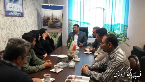 همکاری و همدلی بین کارکنان بخشداری با دهیاران  پشتوانه توسعه روستایی است.