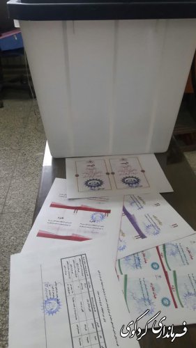 نخستین دوره انتخابات شورای توسعه و حمایت از سازمانهای مردم نهاد شهرستان کردکوی برگزارشد