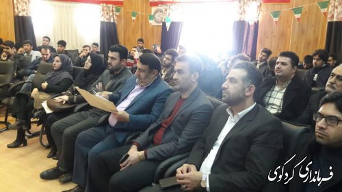 فرماندار کردکوی در هفته گرامیداشت بسیج: بسیج متعلق همه کشورست و به گروه خاصی تعلق ندارد.