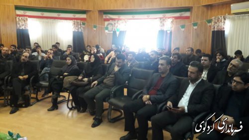 فرماندار کردکوی در هفته گرامیداشت بسیج: بسیج متعلق همه کشورست و به گروه خاصی تعلق ندارد.