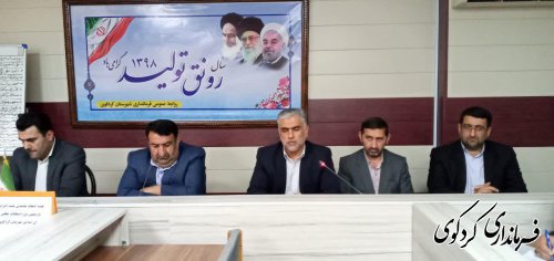 قدمنان فرماندار کردکوی:  اعضای هیات اجرایی ستاد انتخابات شهرستان کردکوی انتخاب شدند.