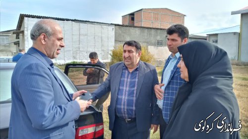 بازدید از زمین احداث خانه مهربازنشستگان  /دیدار با اعضای کانون بازنشستگان فرهنگیان کردکوی 