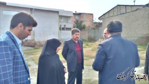 بازدید از زمین احداث خانه مهربازنشستگان  /دیدار با اعضای کانون بازنشستگان فرهنگیان کردکوی 