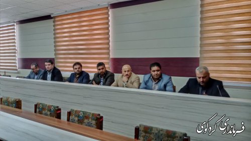 سومین جلسه ستاد صیانت از حریم امنیت عمومی و حقوق شهروندان شهرستان کردکوی برگزارشد