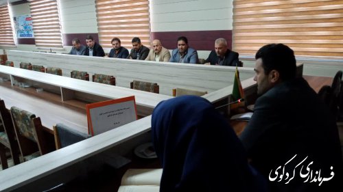 سومین جلسه ستاد صیانت از حریم امنیت عمومی و حقوق شهروندان شهرستان کردکوی برگزارشد