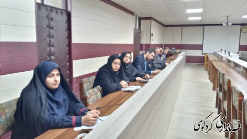 سومین جلسه ستاد صیانت از حریم امنیت عمومی و حقوق شهروندان شهرستان کردکوی برگزارشد