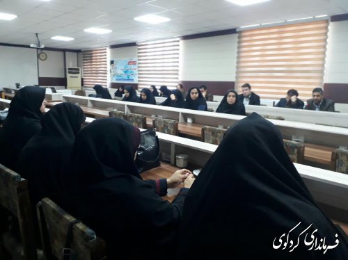 چهارمین کارگروه تخصصی زنان و خانواده شهرستان کردکوی برگزار شد