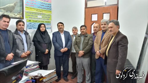 صبح امروز نشست صمیمی فرماندار با اعضای اتحادیه املاک و مستغلات شهرستان کردکوی 