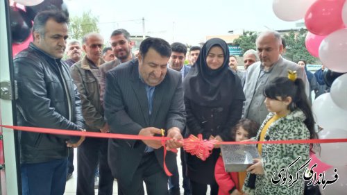 افتتاح فروشگاه مواد غذایی با حضور فرماندارکردکوی 