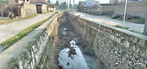 بازدید قدمنان از عملیات اجرایی لایروبی رودخانه ایلوار 