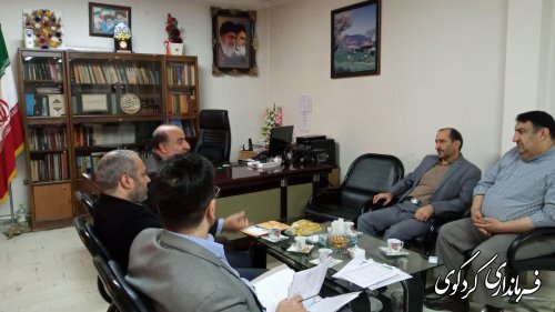 سیزدهمین نشست هیات تطبیق شهرستان کردکوی برگزارشد