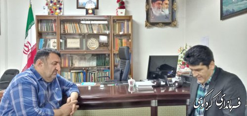 روسای اتحادیه تاکسیرانی و حمل و نقل شهری و انجمن حمل و نقل رانندگان کردکوی با قدمنان فرماندار  دیدار کردند.