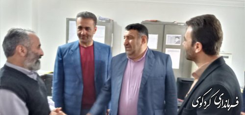 صبح امروز انجام شد: بازدید سر زده فرماندار کردکوی از اداره اوقاف شهرستان