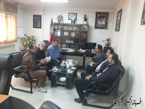   روسای دامپزشکی و اتحادیه قصابان کردکوی با فرماندار شهرستان دیدارکردند؛