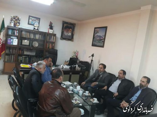   روسای دامپزشکی و اتحادیه قصابان کردکوی با فرماندار شهرستان دیدارکردند؛