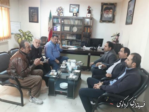   روسای دامپزشکی و اتحادیه قصابان کردکوی با فرماندار شهرستان دیدارکردند؛