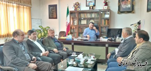 فرماندار کردکوی : پیشنهاد دو قطعه زمین اهدایی خیران کردکویی به نمایندگان بنیاد بیماری خاص کشور